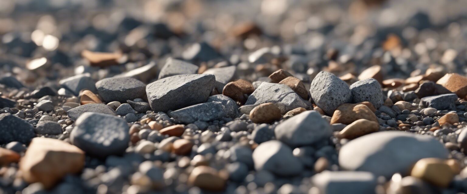 Different types of crushed stones for landscaping